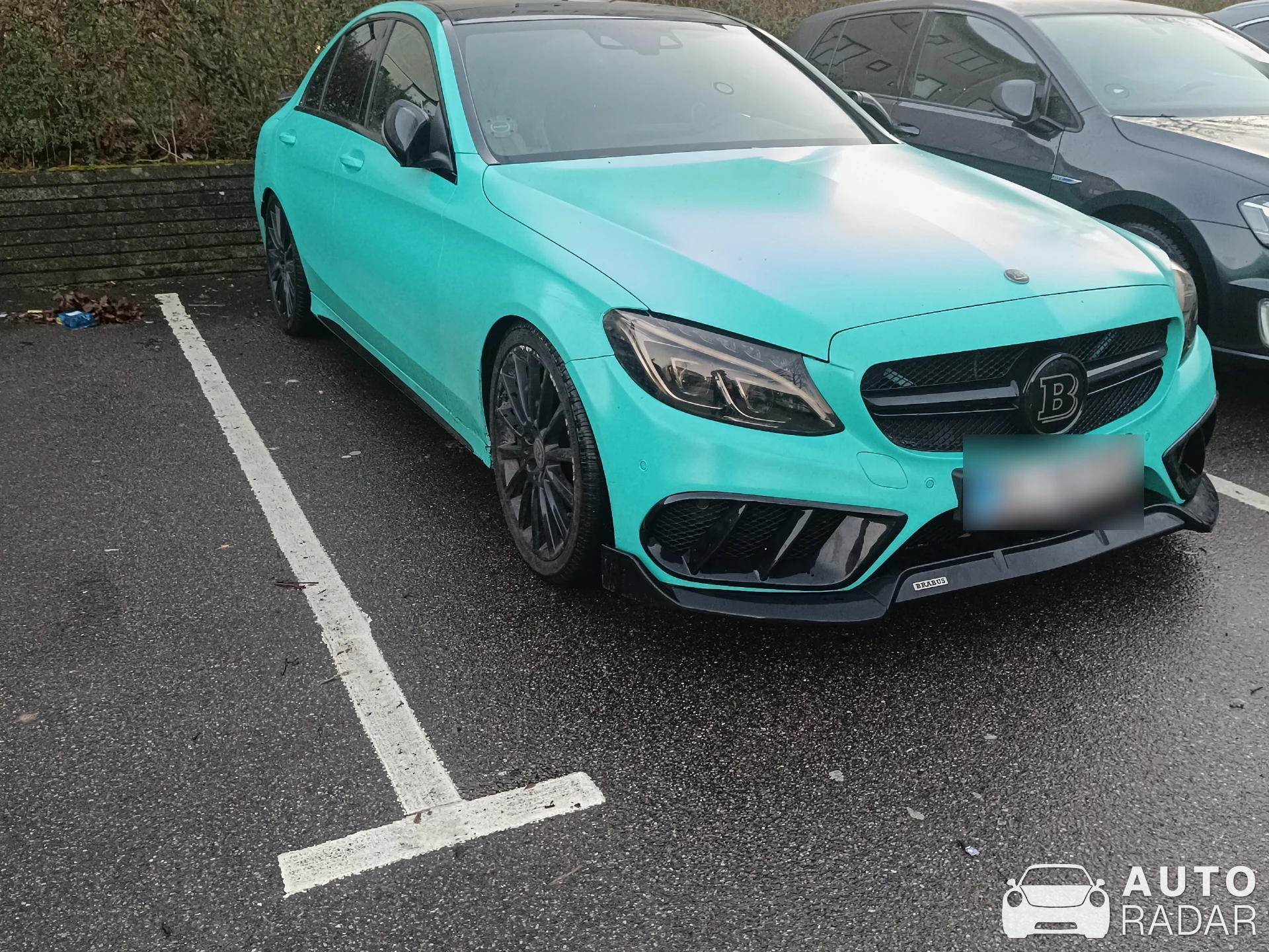 Mercedes-AMG Brabus C 63 S W205 spotted in Køge, Denmark