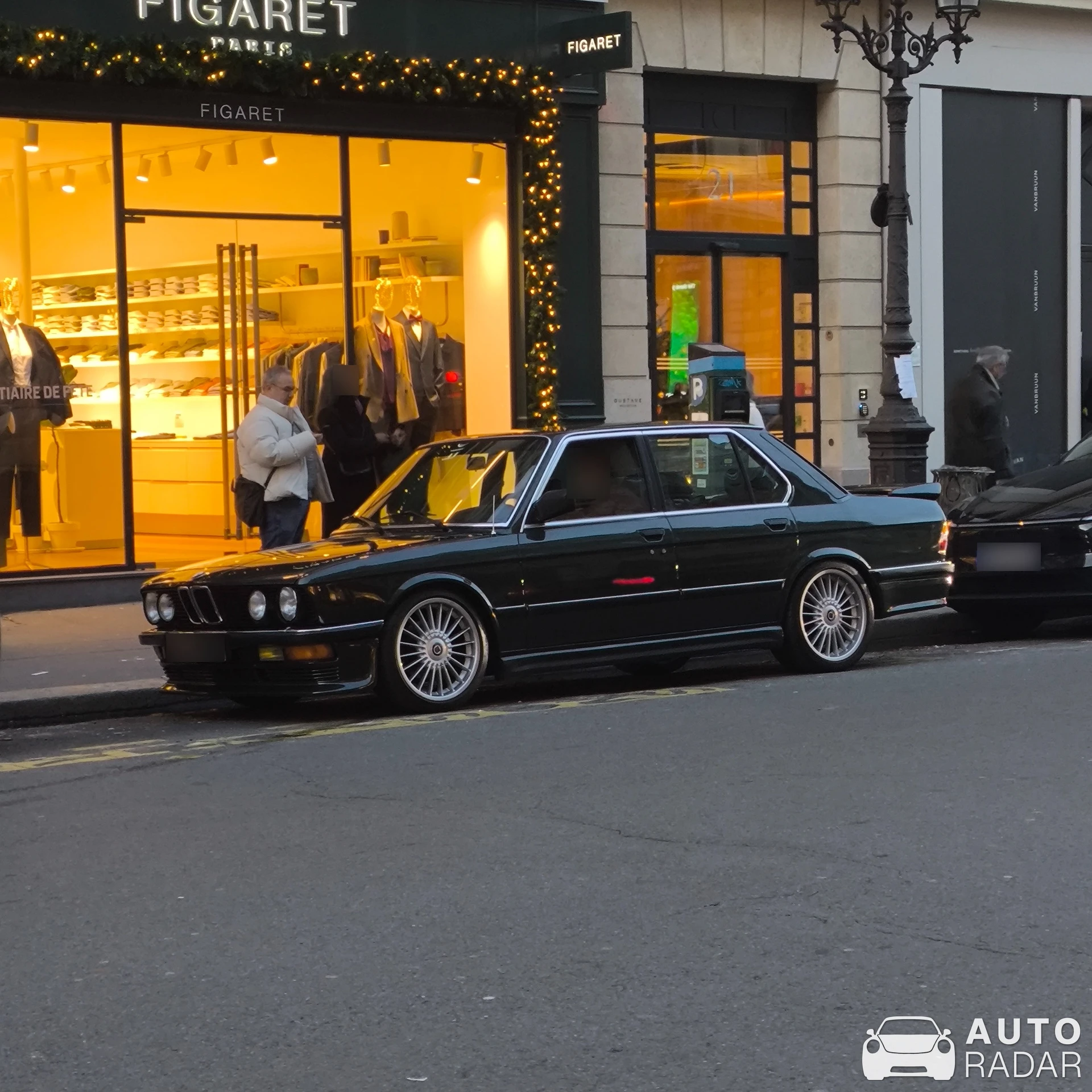 Alpina B7 Turbo E28 spotted in Paris