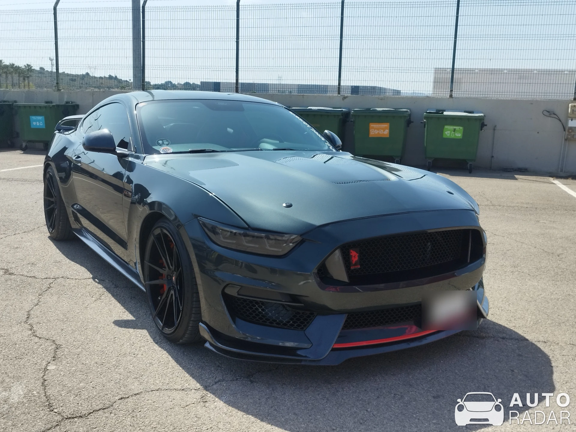 Ford Mustang Foyt Coyote spotted in Los Felipes