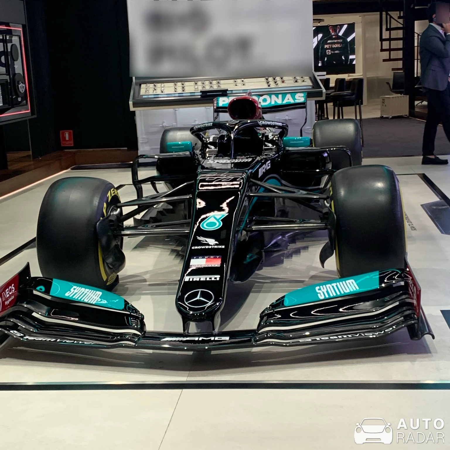 Mercedes-AMG F1 W12 EQ Power+ spotted in Dubai, United Arab Emirates