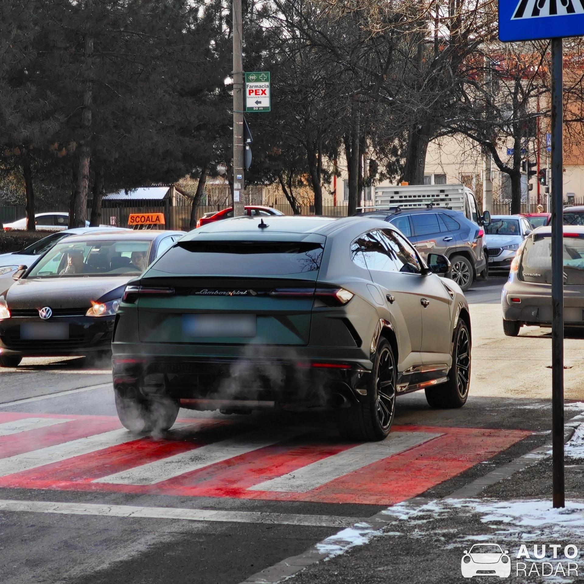 Lamborghini Urus spotted in Ploiești, Romania