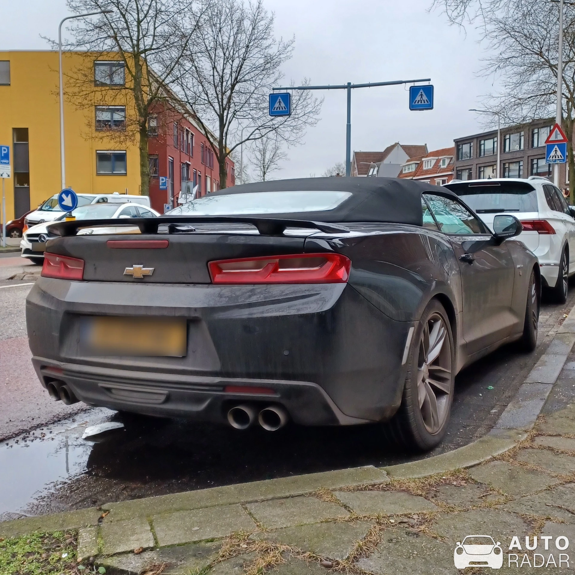 Chevrolet Camaro Convertible 50th Anniversary Edition spotted in Elburg