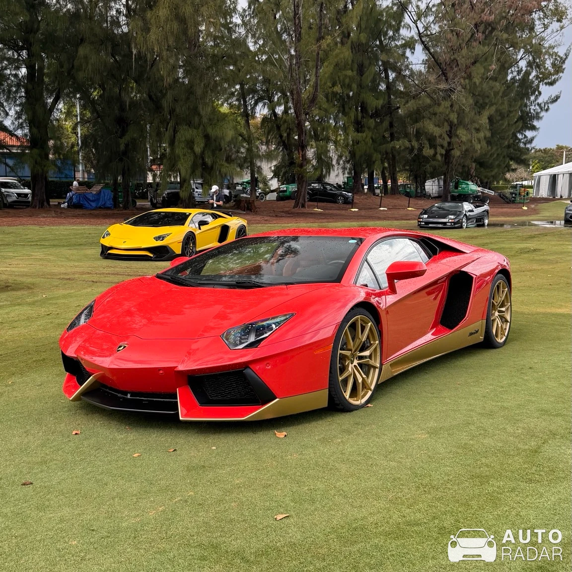 Lamborghini Aventador LP700-4 Miura Homage spotted in Coral Gables