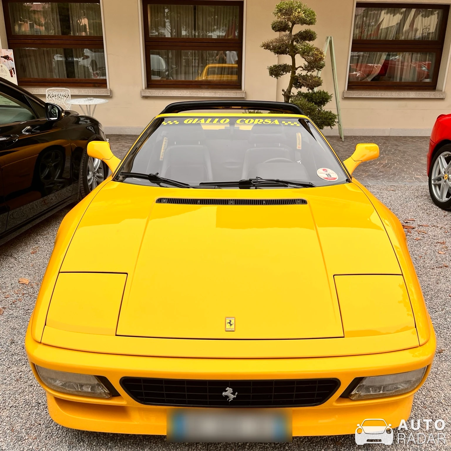 Ferrari 512 TR Spider spotted in Sirmione