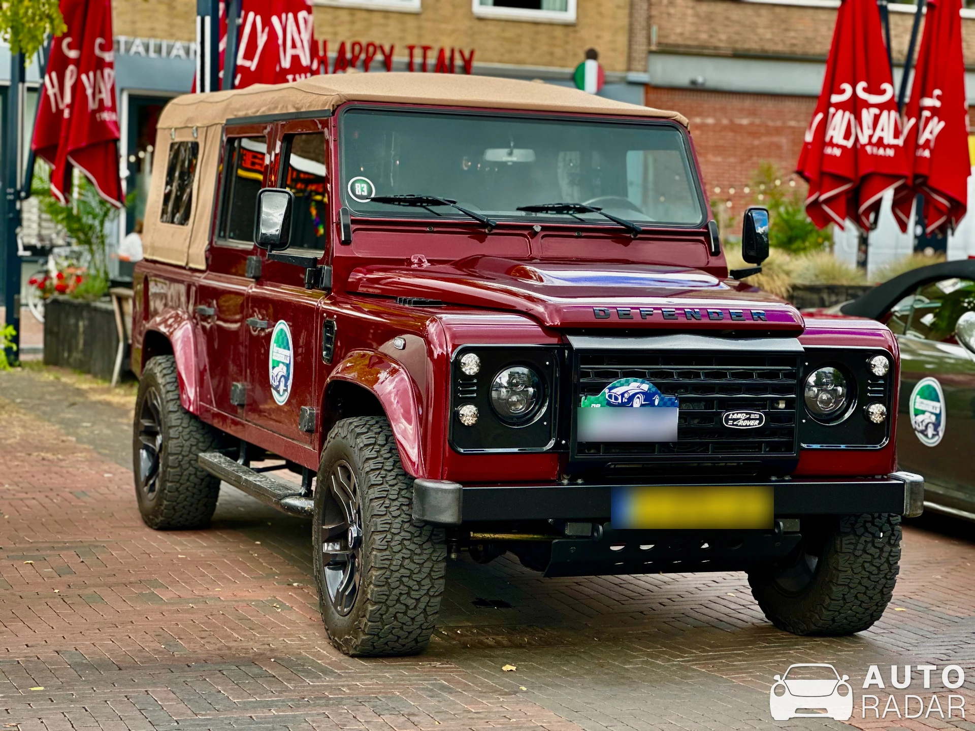 Land Rover Defender Beast spotted in Rotterdam, Netherlands