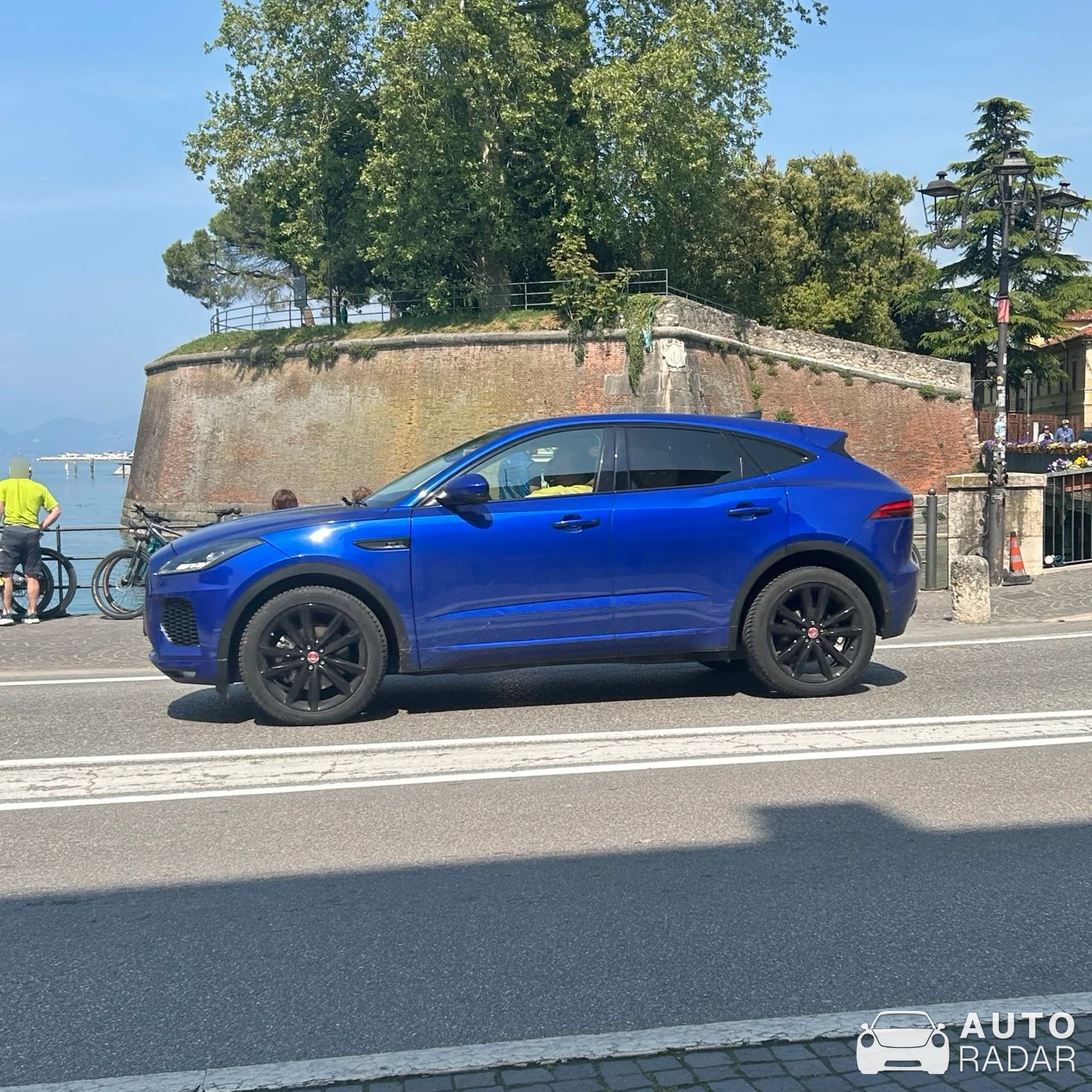 Jaguar E-PACE spotted in Peschiera del Garda