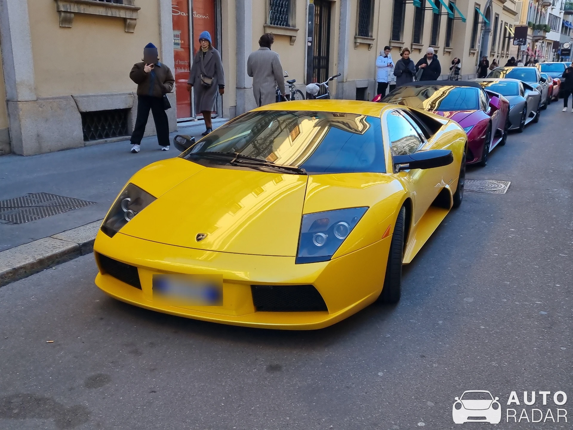 Lamborghini Murciélago LP640 spotted in Milano, Italy