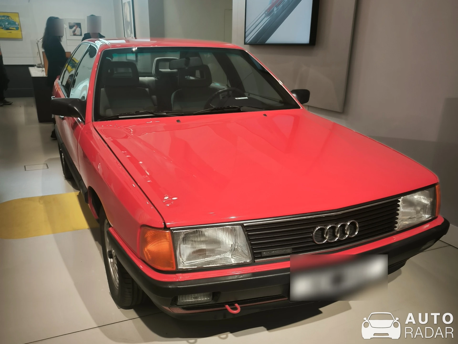 Audi 100 CS Quattro spotted in Berlin