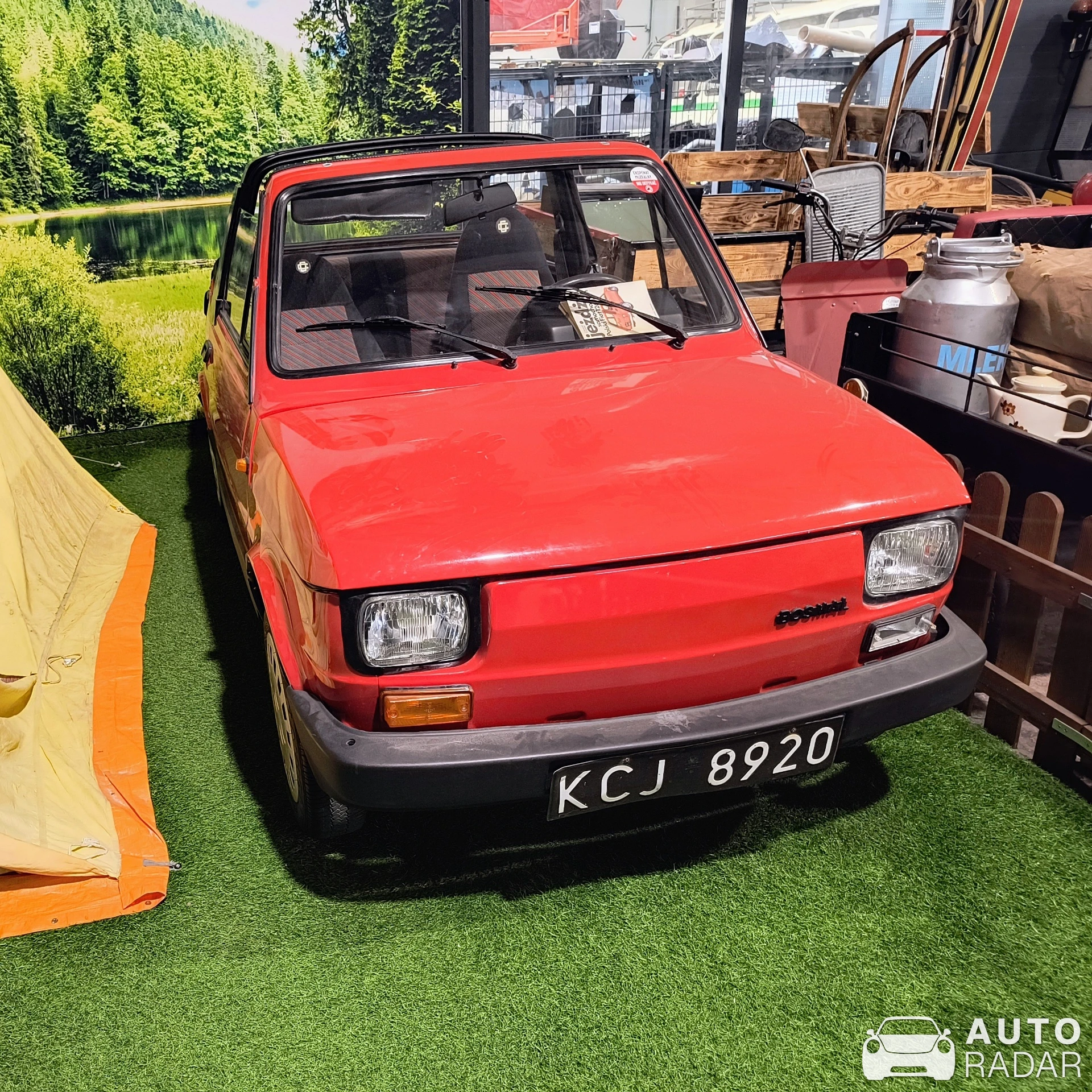 Bosmal 126p Cabrio spotted in Oława