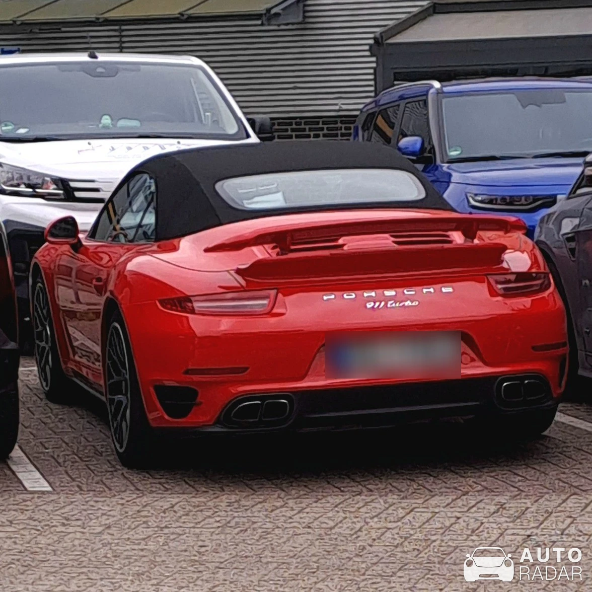 Porsche 991 Turbo Cabriolet MkII spotted in Wilhelmshaven
