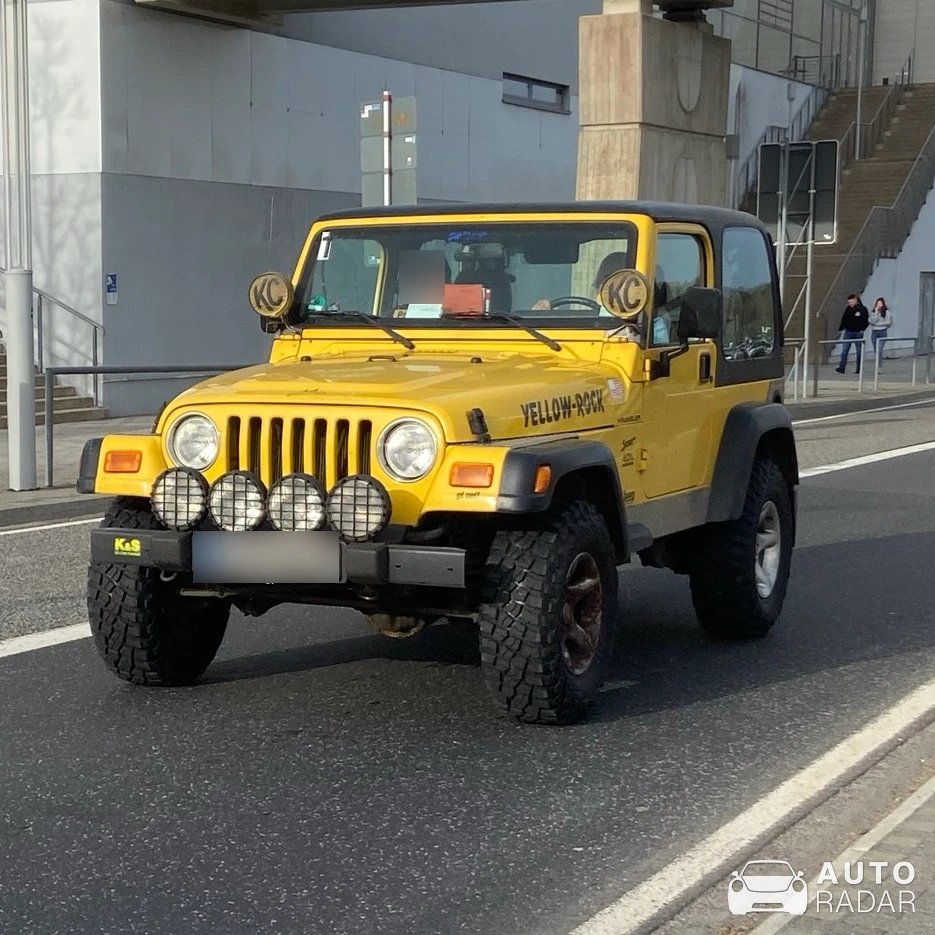 Jeep Wrangler Unlimited Sport spotted in Nürburg