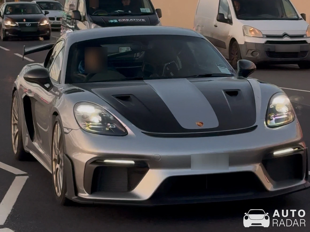 Porsche 718 Cayman GT4 RS spotted in Saint Helier, Jersey