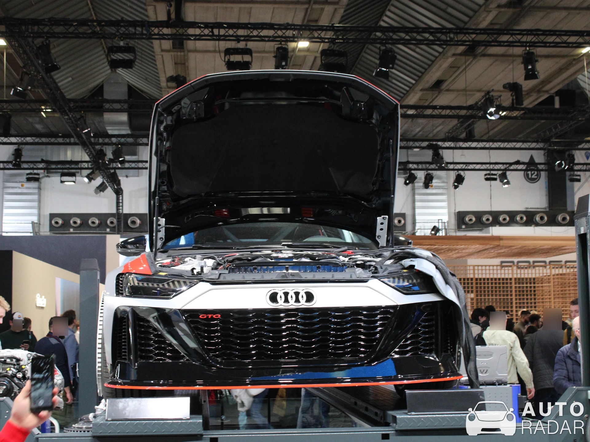 Audi RS6 GTO Concept spotted in Brussels