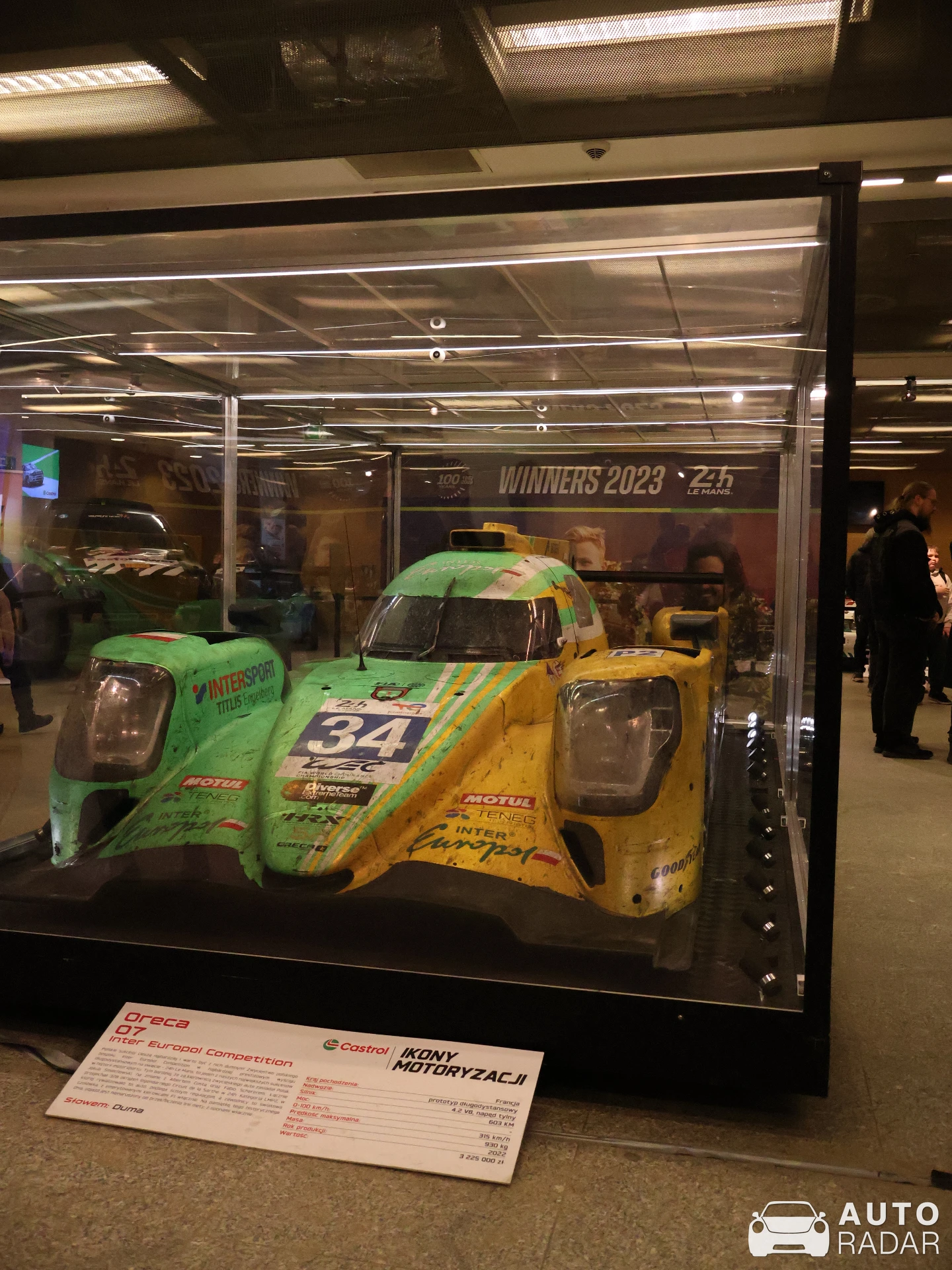 Oreca 07 spotted in Warszawa