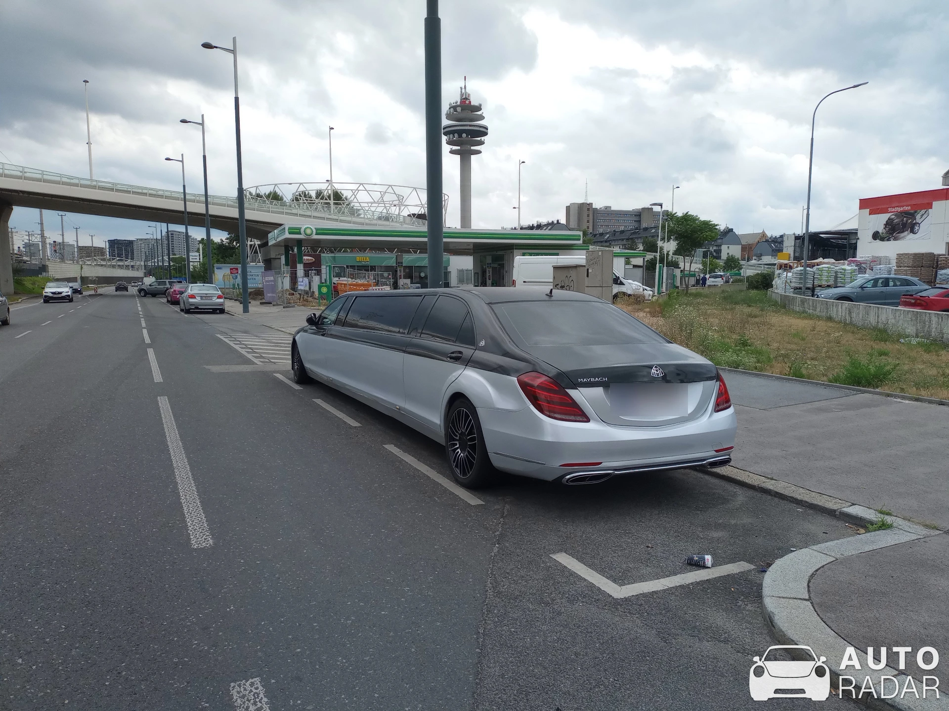 Mercedes-Maybach S 650 Pullman spotted in Vienna