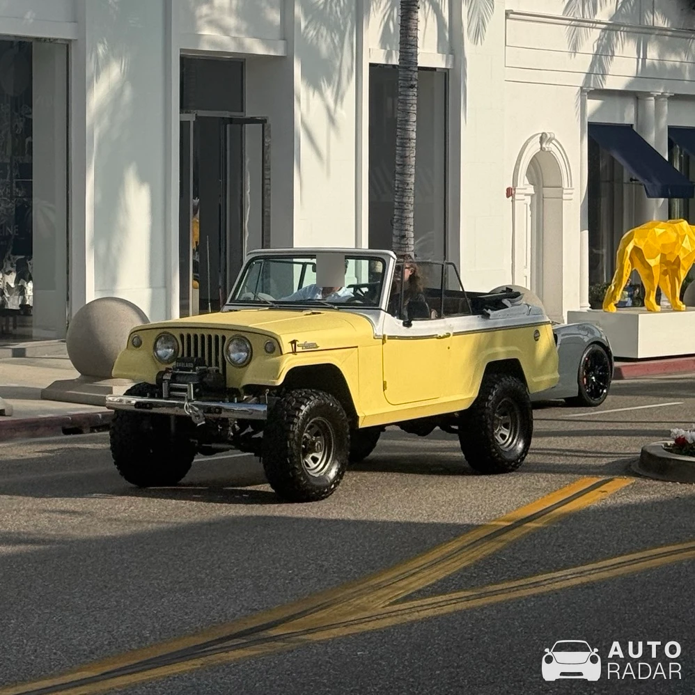 Jeepster Commando spotted in Beverly Hills