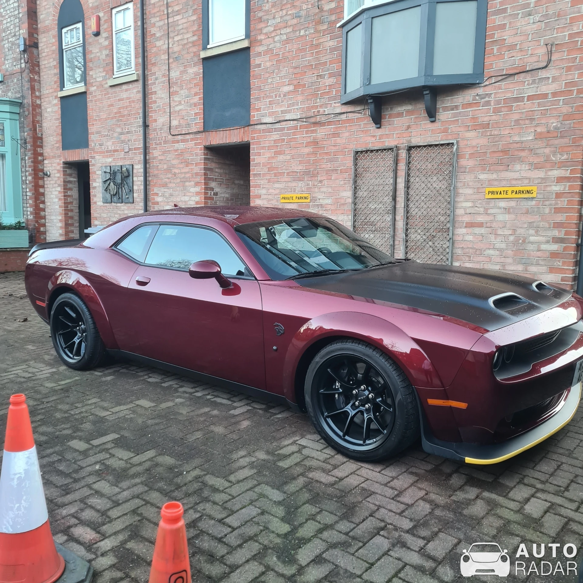 Dodge Challenger SRT Hellcat spotted in Alderley Edge, United Kingdom
