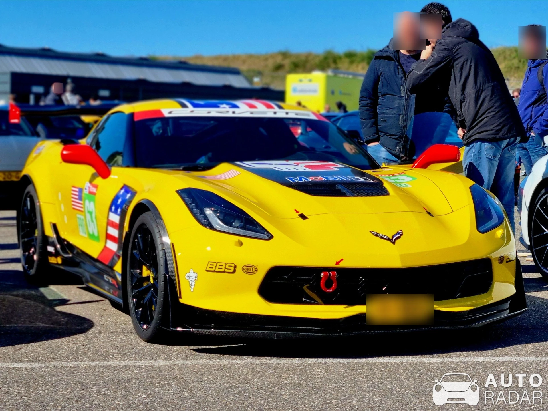 Chevrolet Corvette C7 Z06 R Edition spotted in Zandvoort