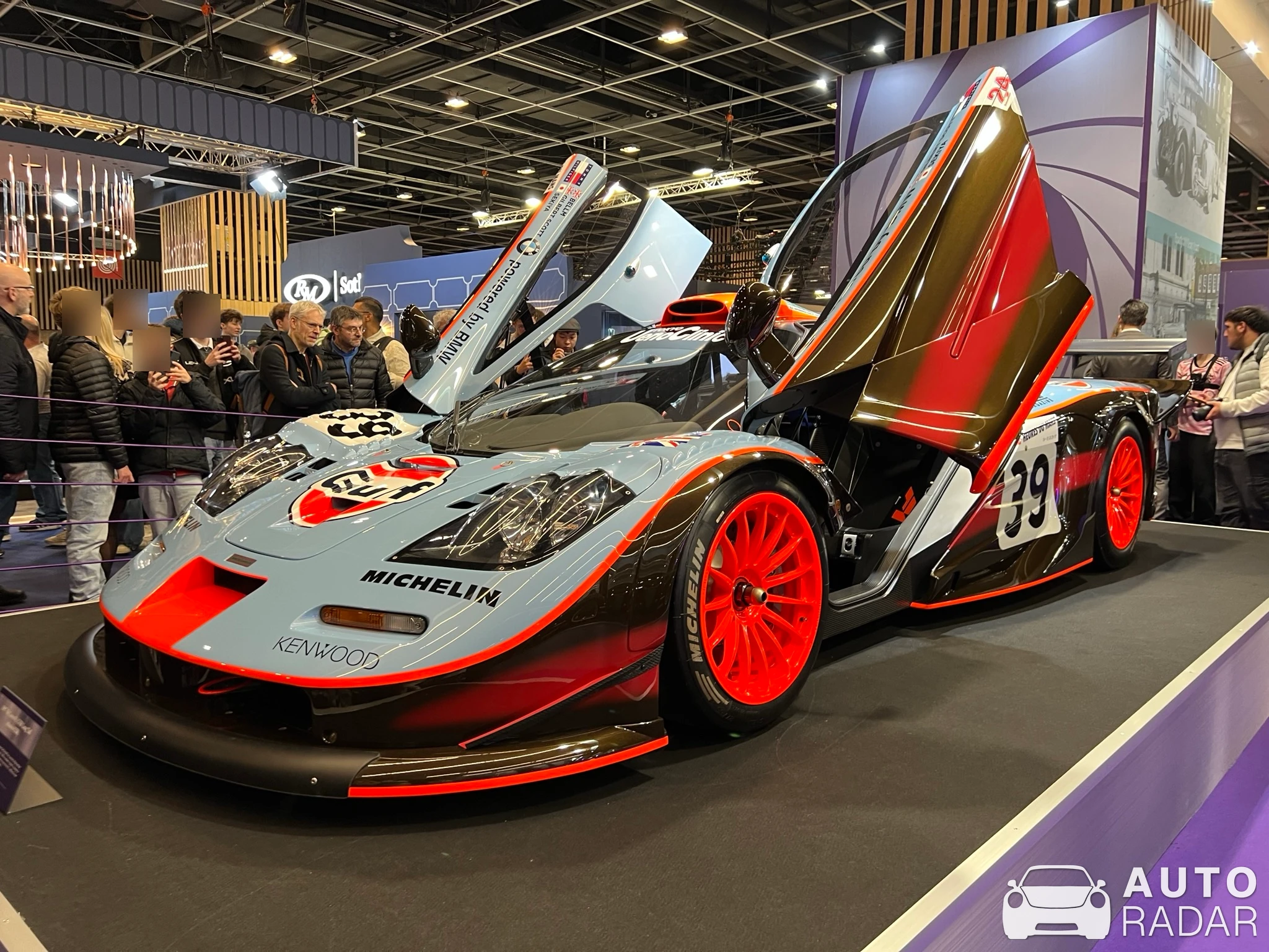 McLaren F1 GTR Longtail spotted in Paris, France