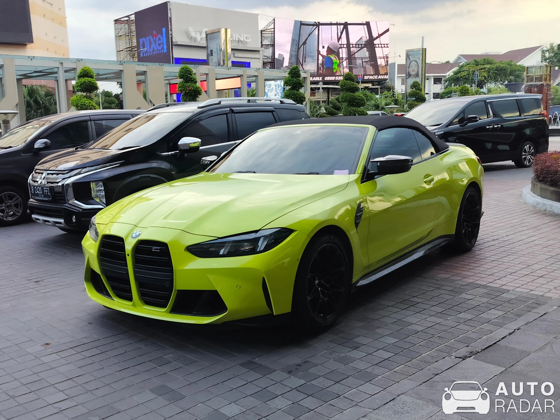 BMW M4 G83 Convertible Competition spotted in Kota Jakarta Pusat, Indonesia