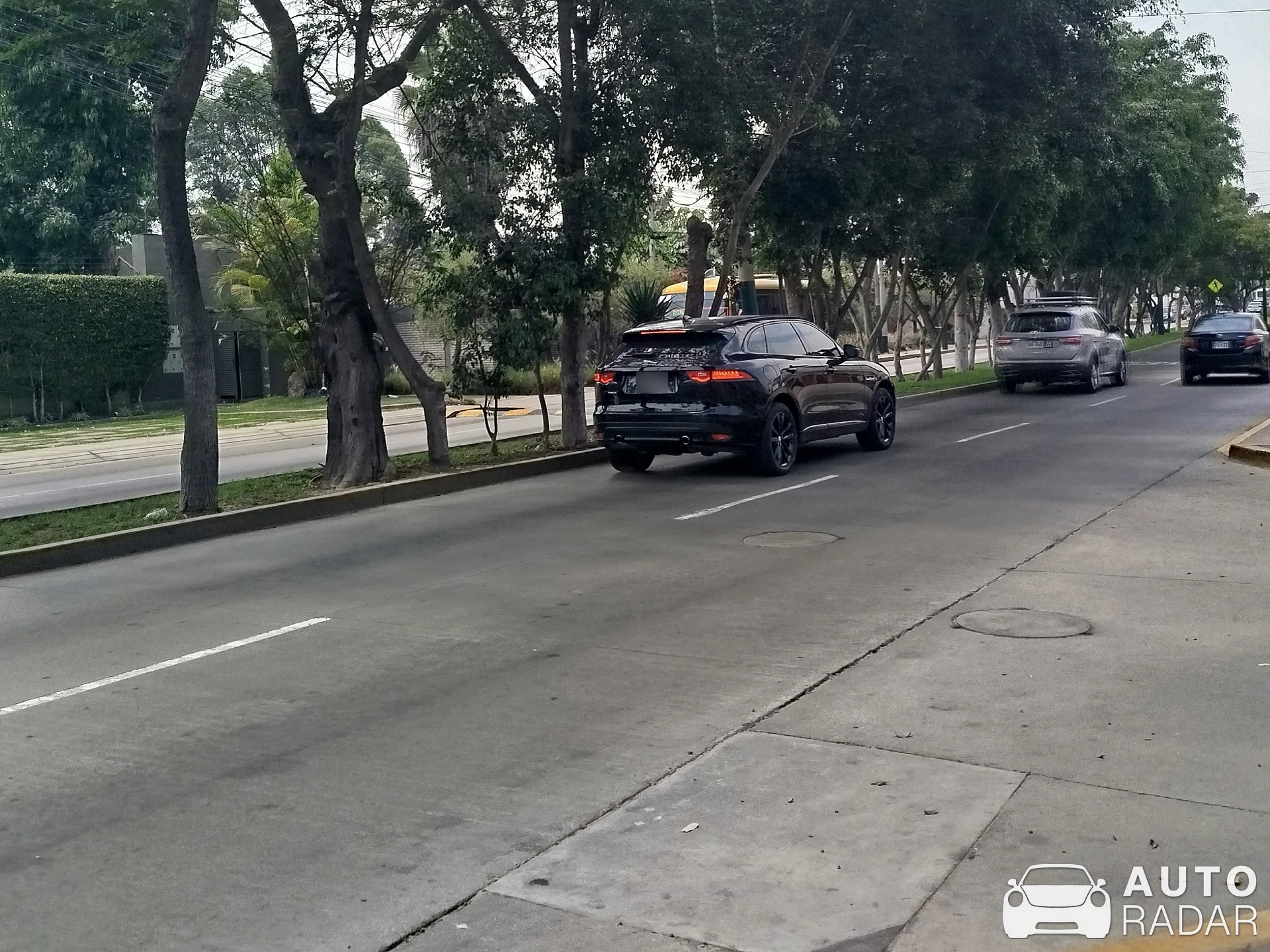 Jaguar F-PACE spotted in Lima, Peru