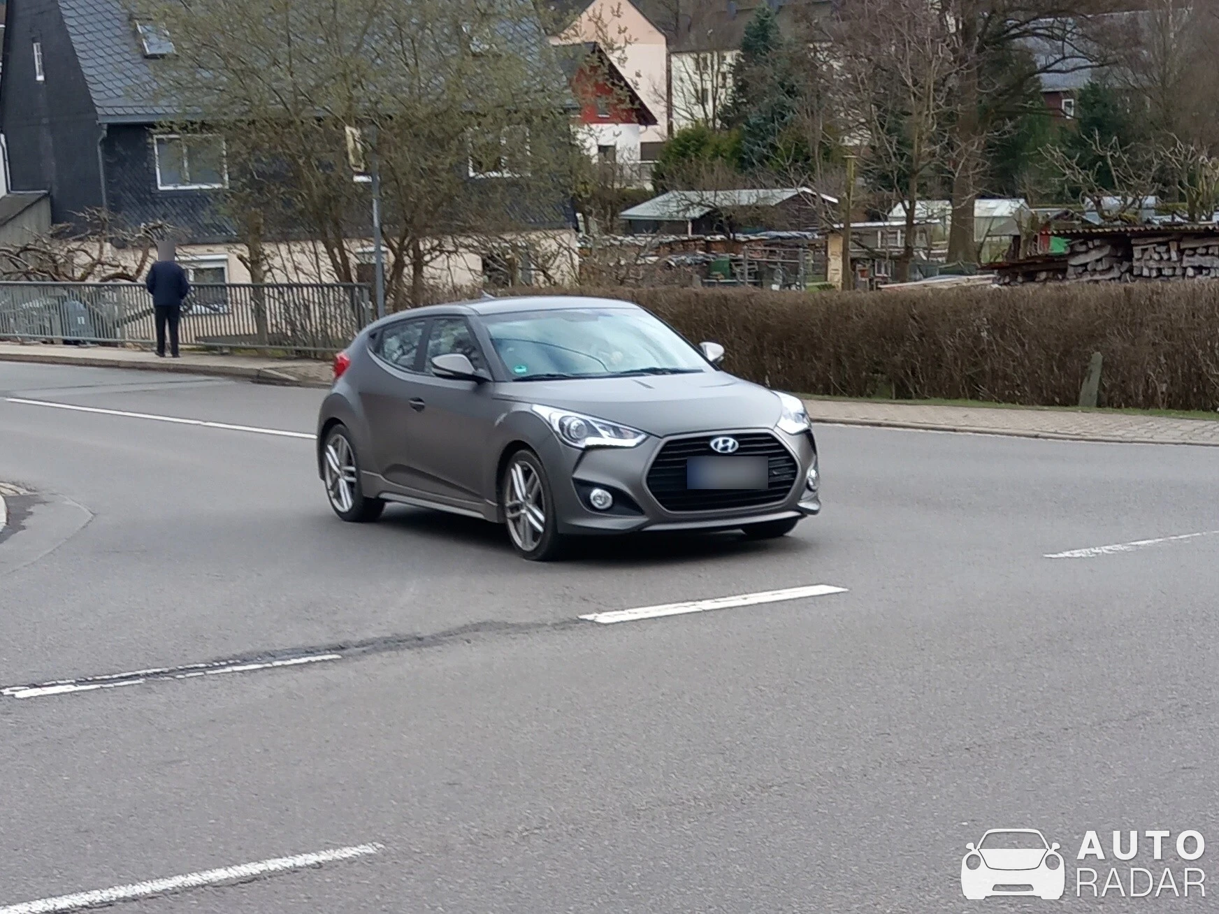 Hyundai Veloster Turbo 2015 spotted in Zwönitz