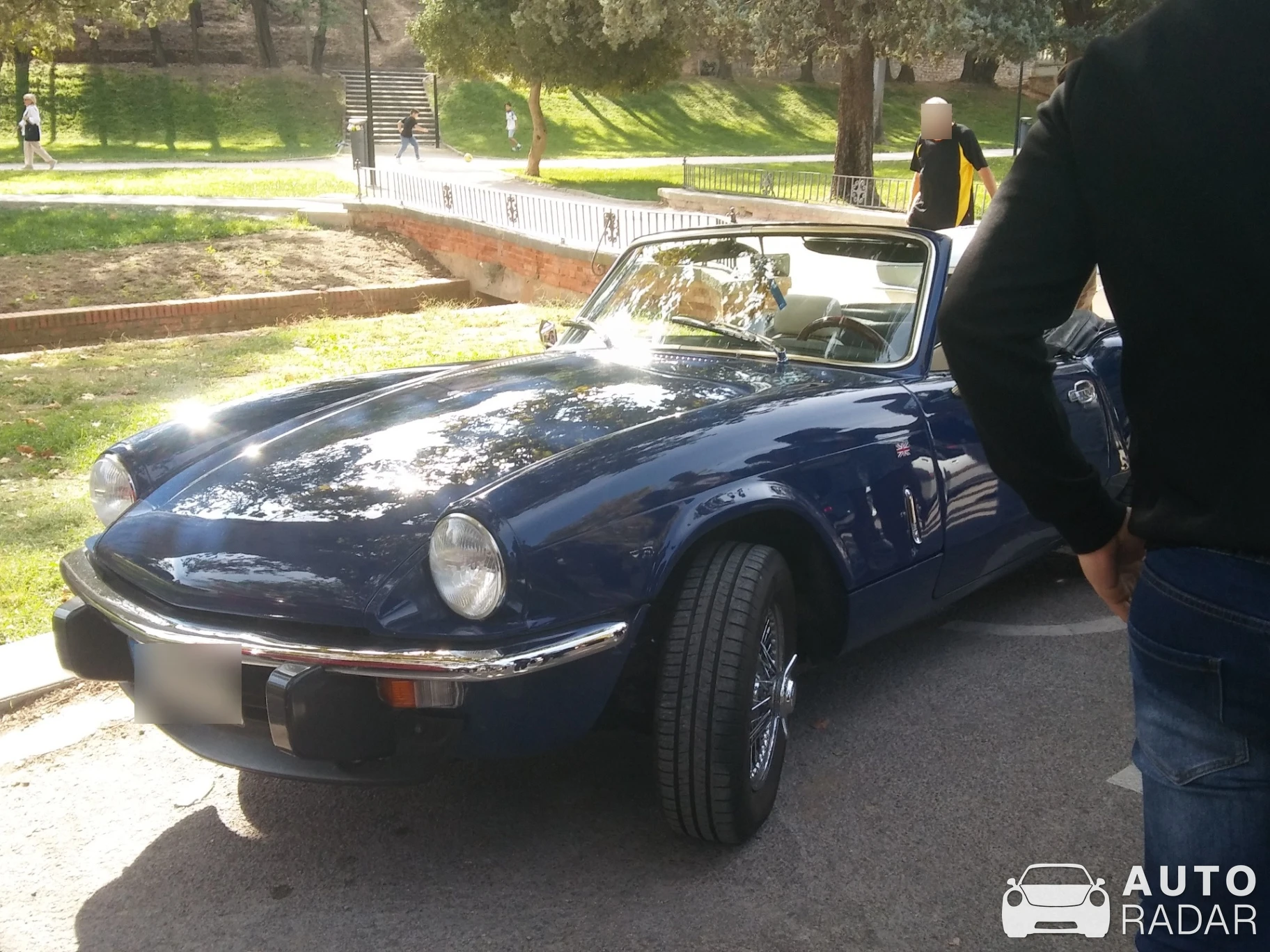 Triumph Spitfire Mark IV spotted in Zaragoza, Spain
