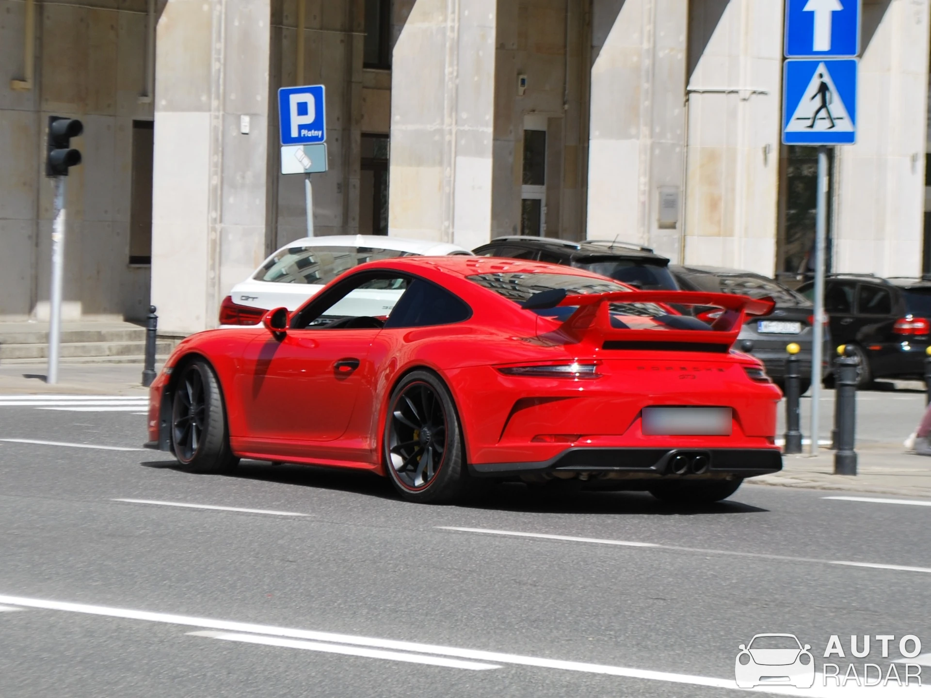Porsche 991 GT3 MkII spotted in Warszawa, Poland