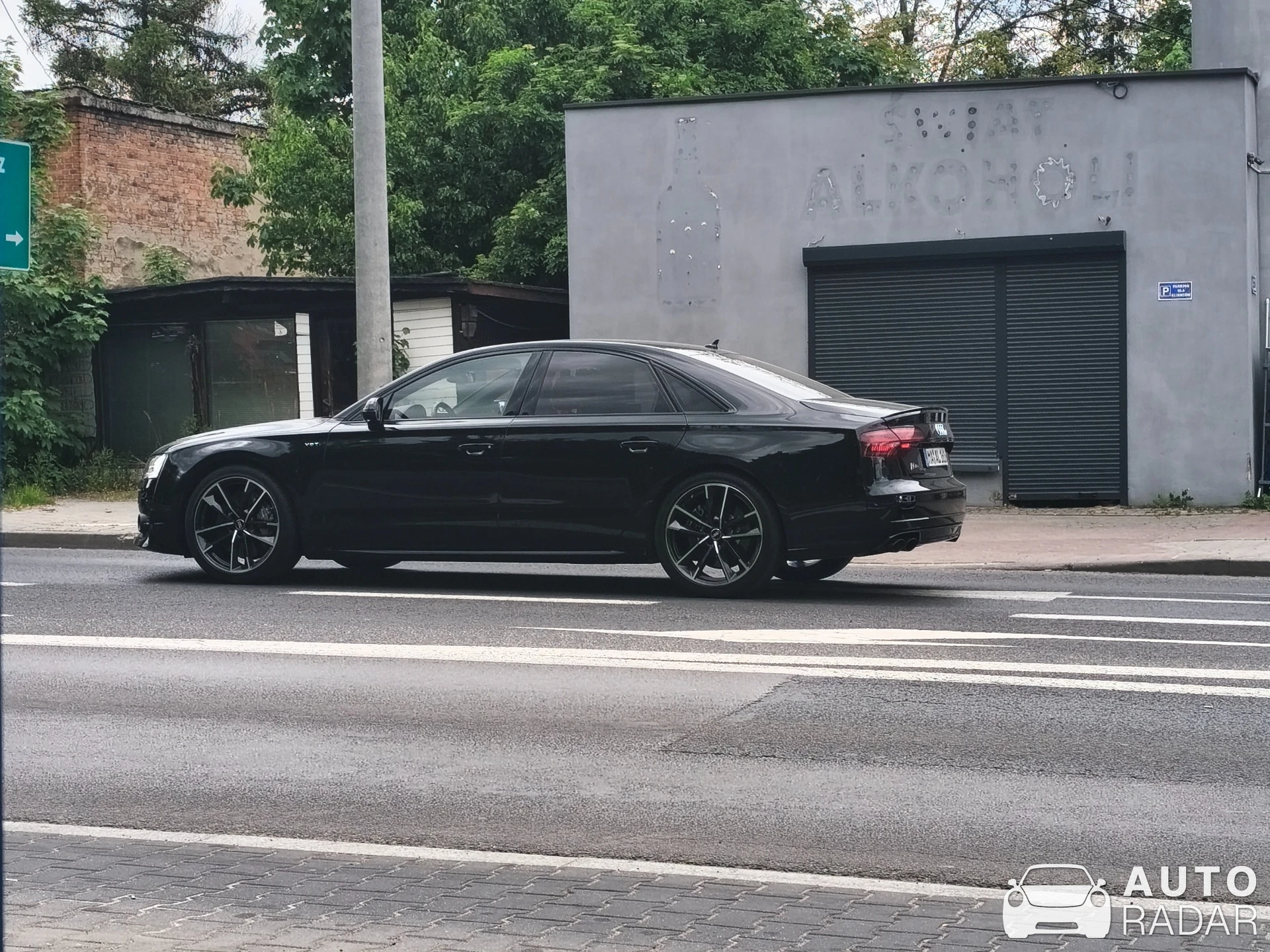 Audi S8 D3 V10 spotted in Rydułtowy