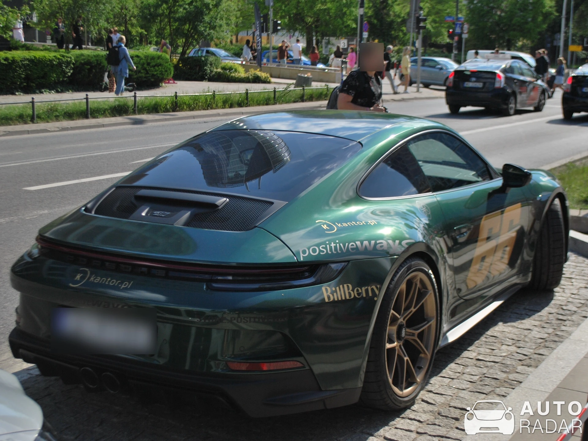 Porsche 992 GT3 Touring MkI spotted in Warszawa, Poland
