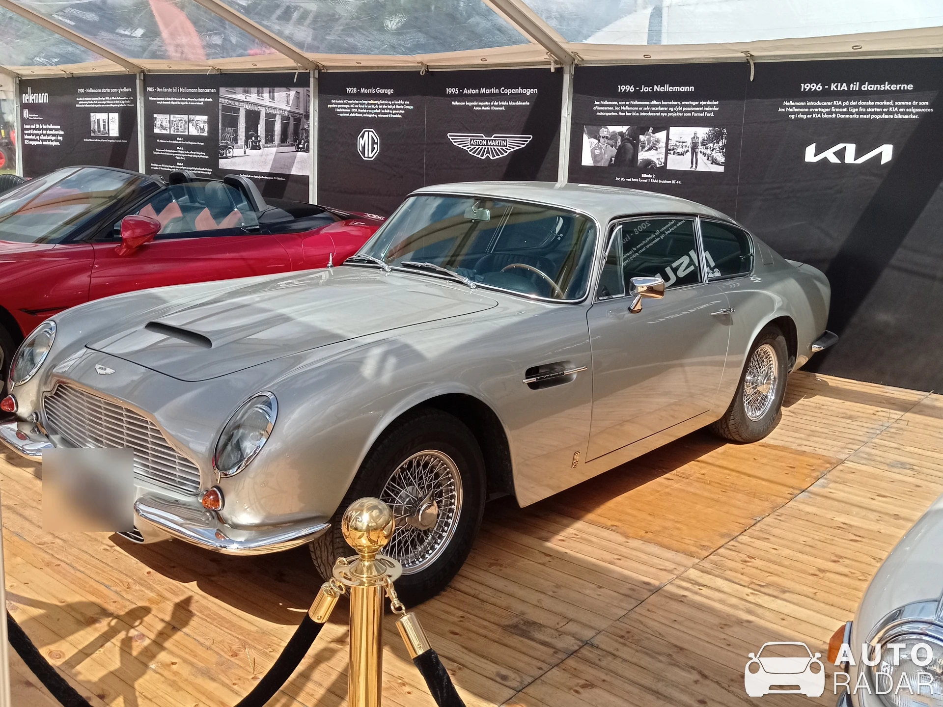 Aston Martin DB6 Vantage MKII spotted in København, Denmark