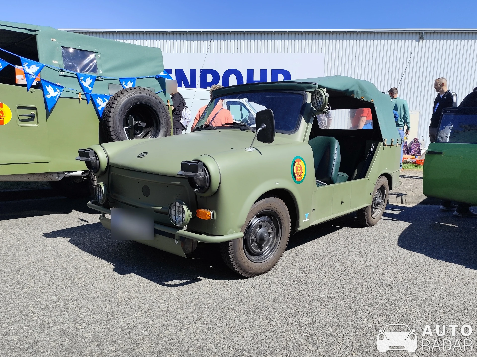 Trabant 601 Kübelwagen spotted in Hartmannsdorf