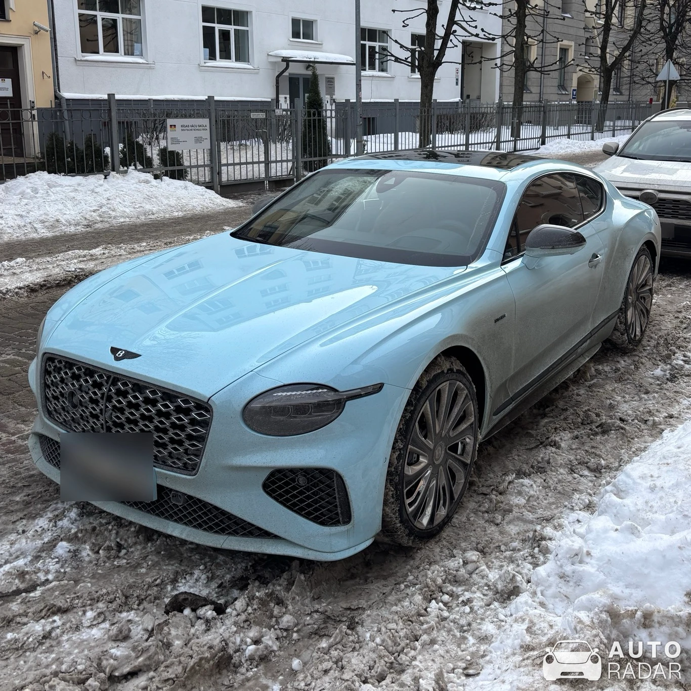 Bentley Continental GT Mulliner spotted in Rīga