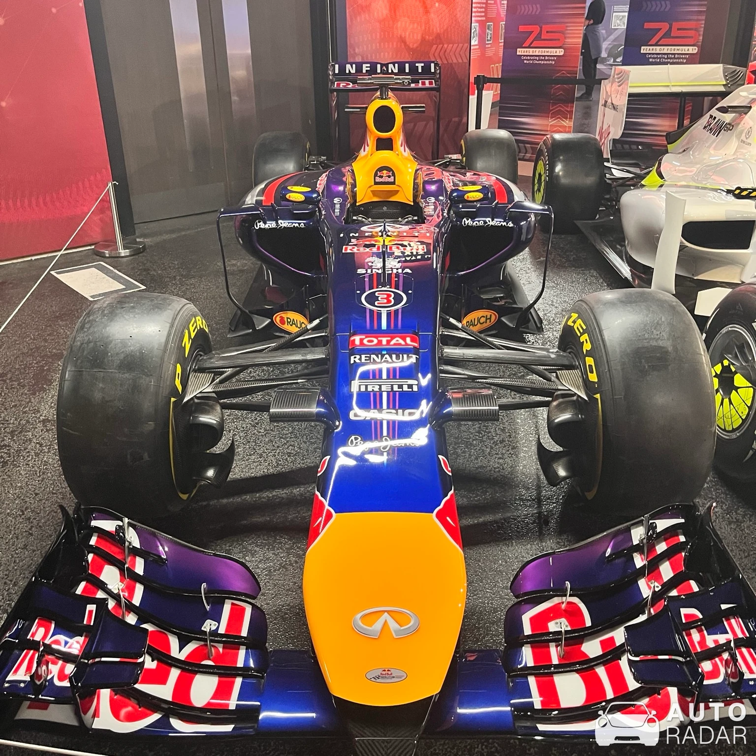Red Bull Racing RB10 spotted in Towcester