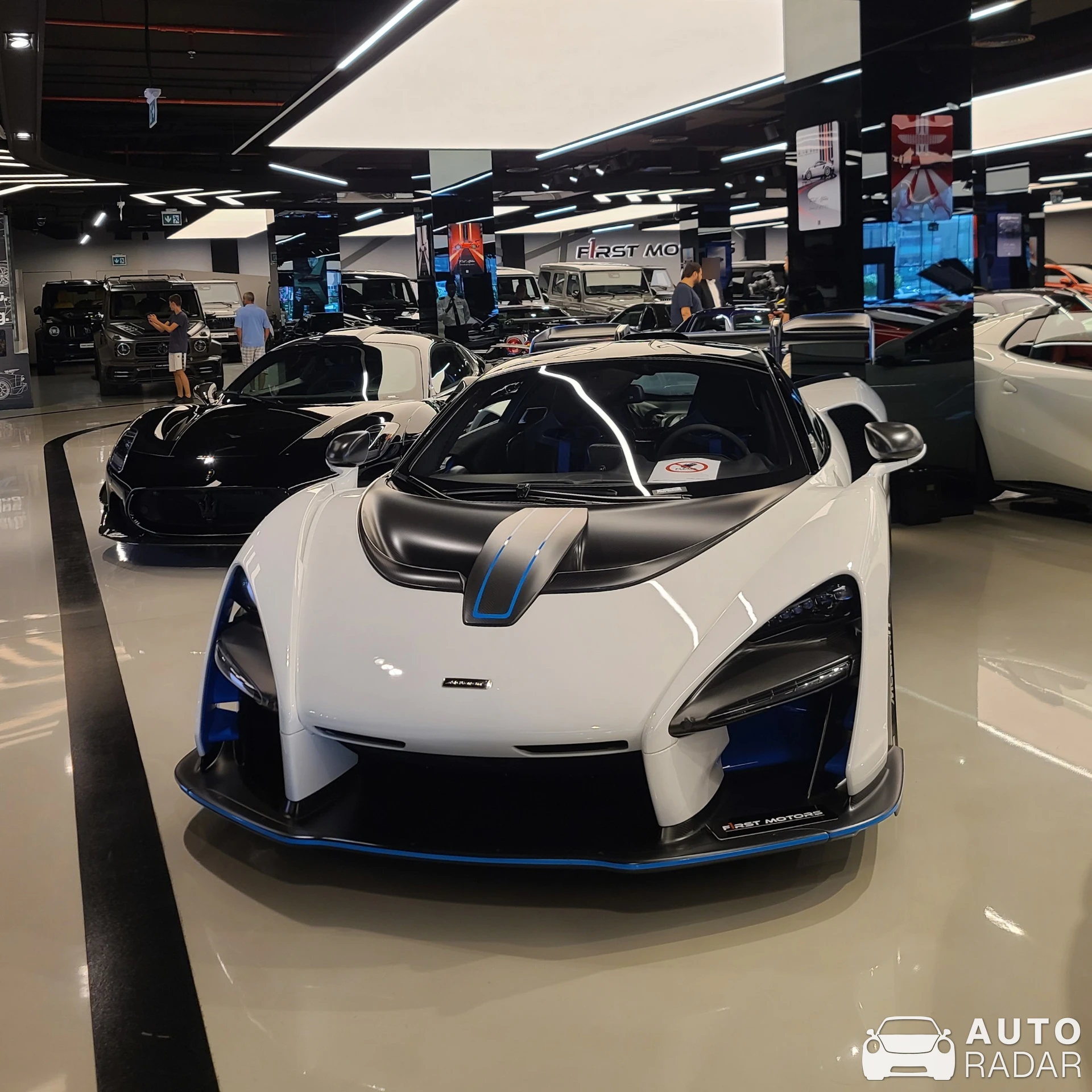 McLaren Senna spotted in Dubai, United Arab Emirates