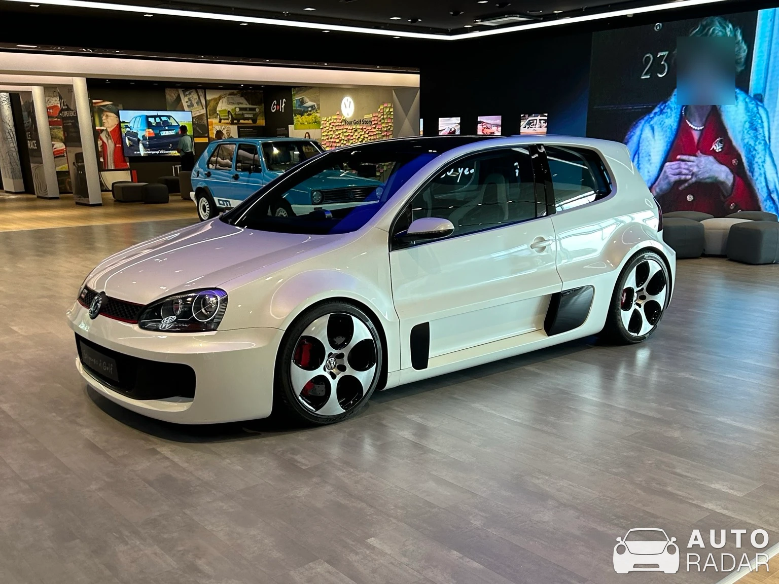 Volkswagen Golf GTI W12-650 spotted in Wolfsburg