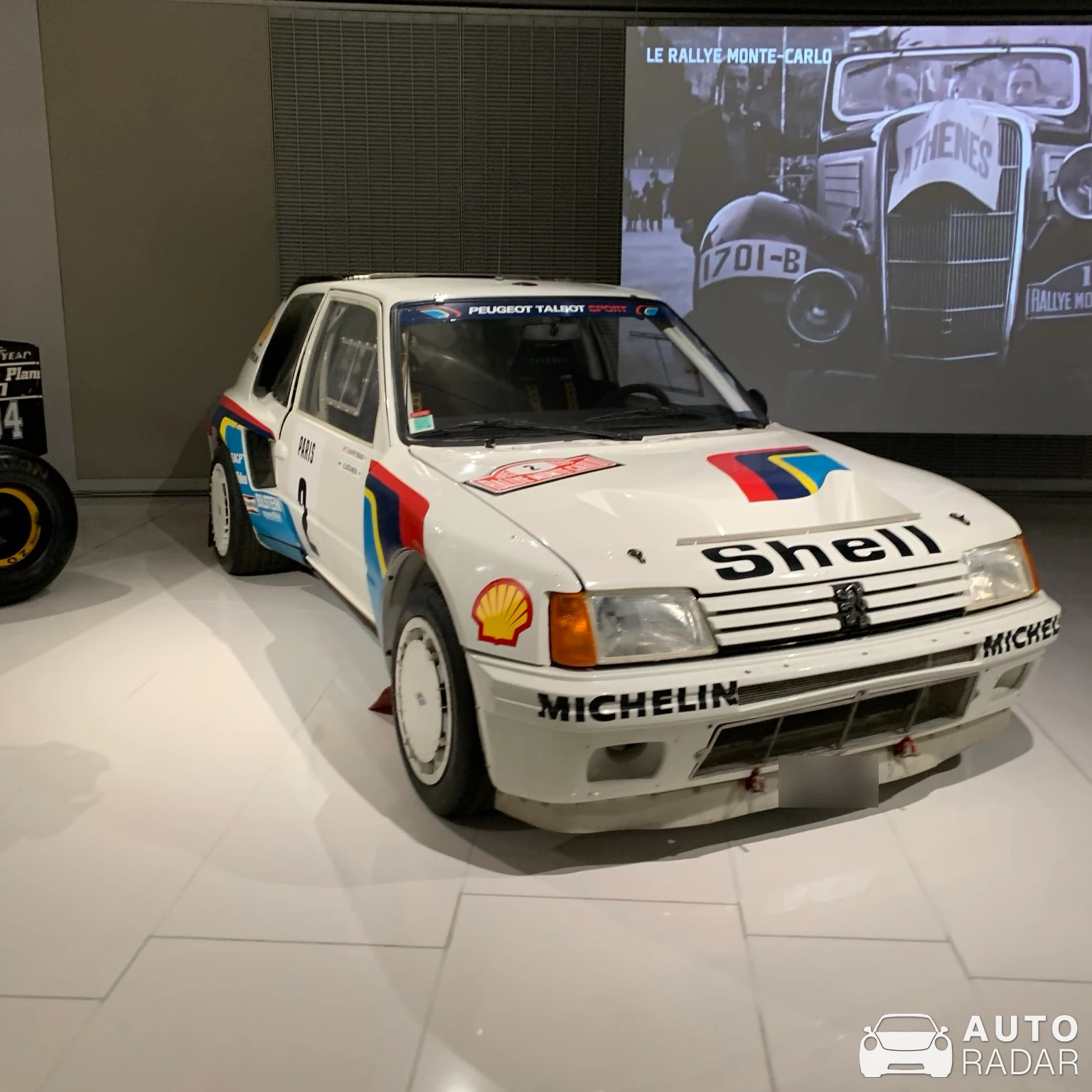 Peugeot 205 T16 Group B spotted in Monaco