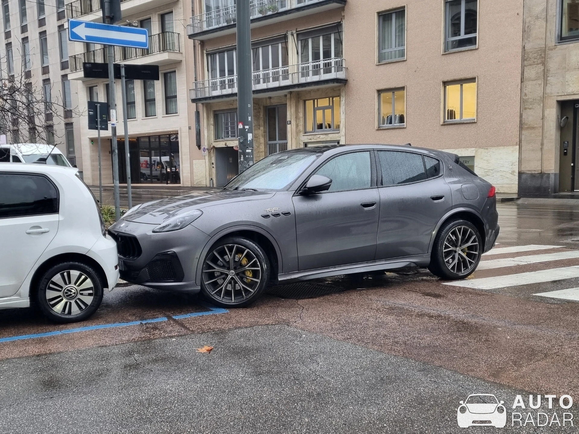 Maserati Grecale Trofeo spotted in Milano, Italy