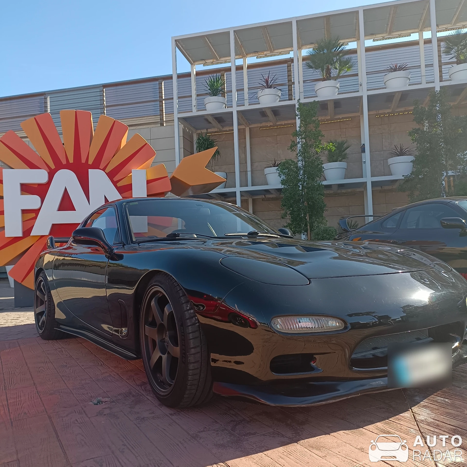 Mazda RX-7 spotted in Palma, Spain