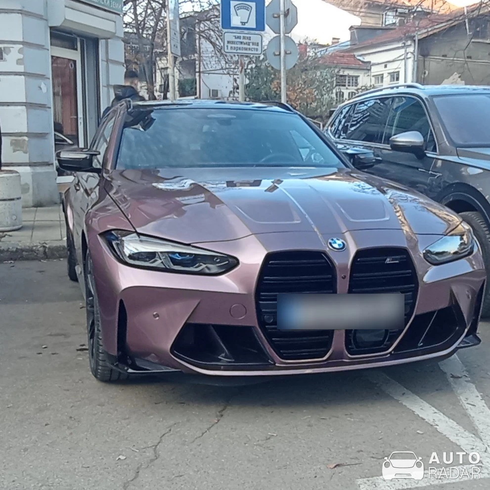 BMW M3 G80 Sedan Competition spotted in Русе, България