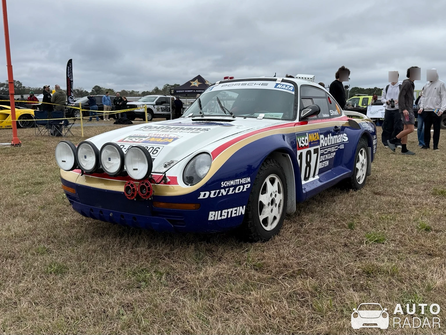 Porsche 959 Dakar spotted in St. Augustine