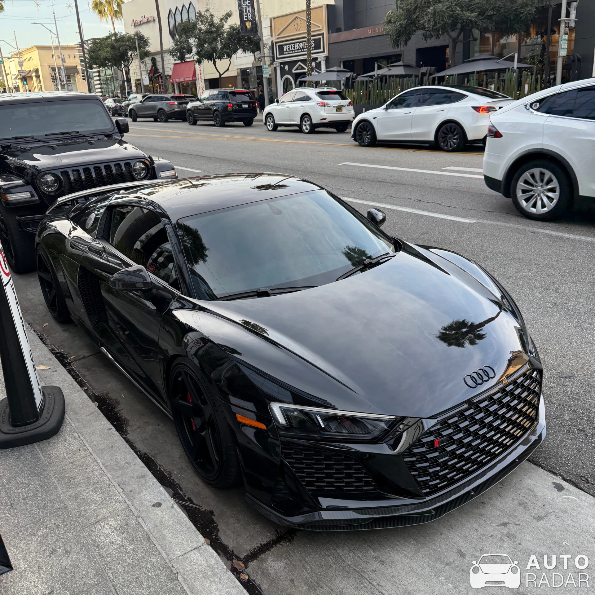 Audi R8 V10 spotted in Beverly Hills, United States