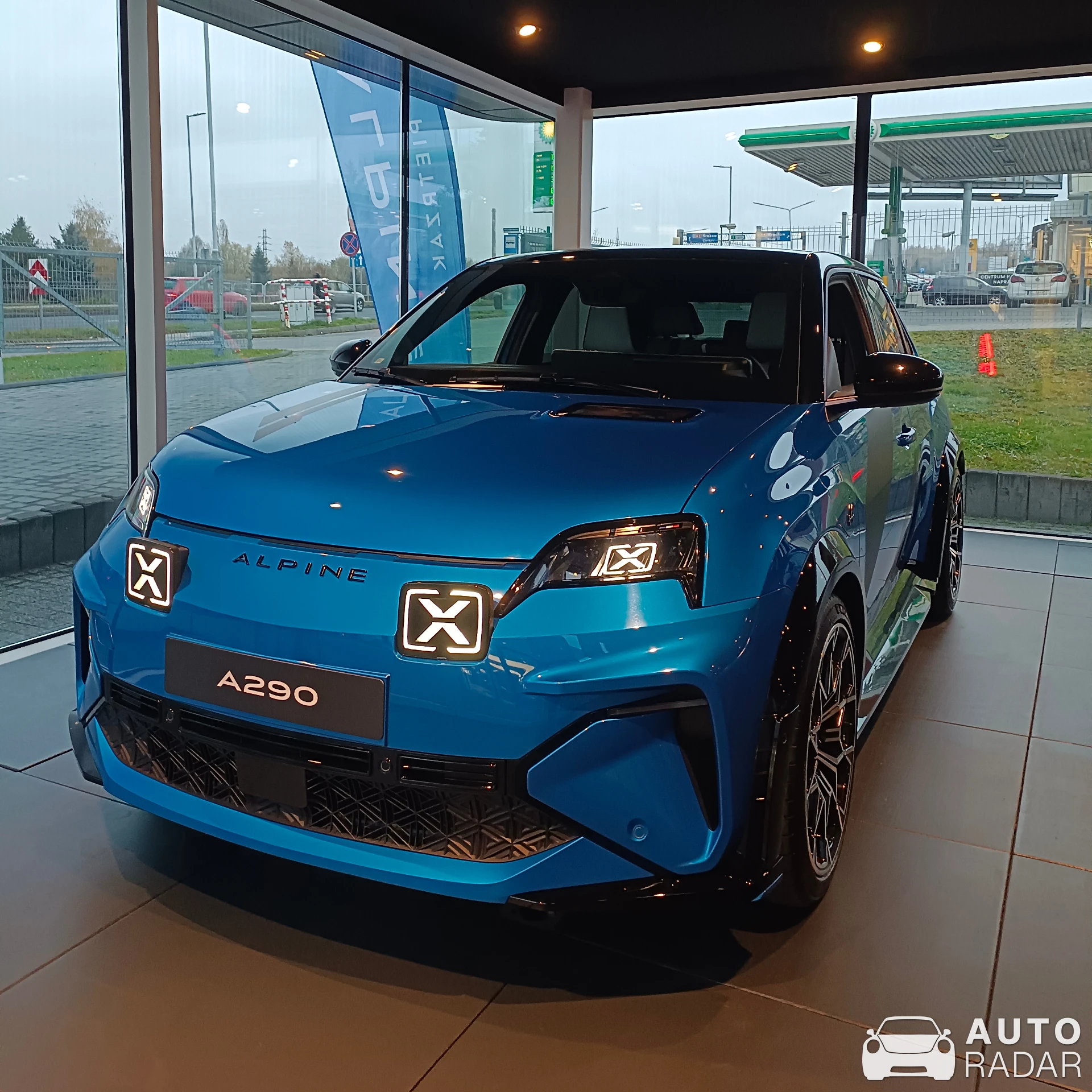 Alpine A290 spotted in Katowice, Poland