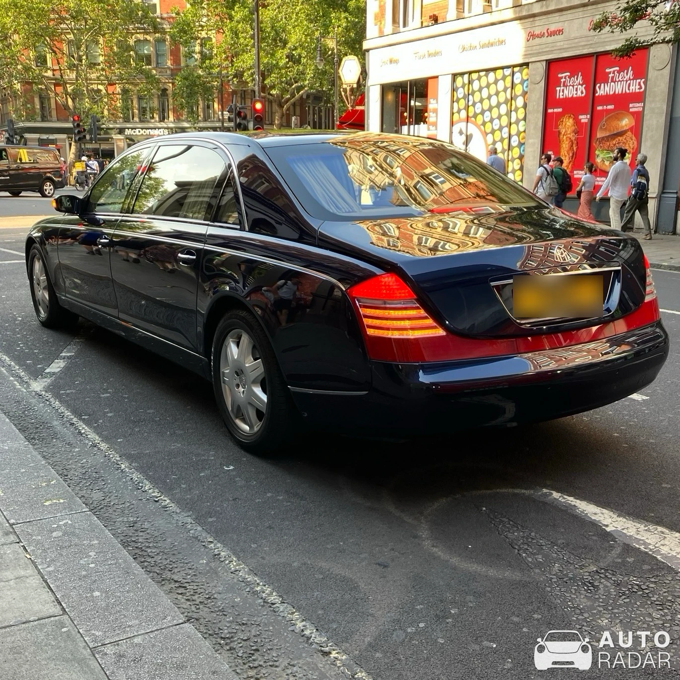 Maybach 62 spotted