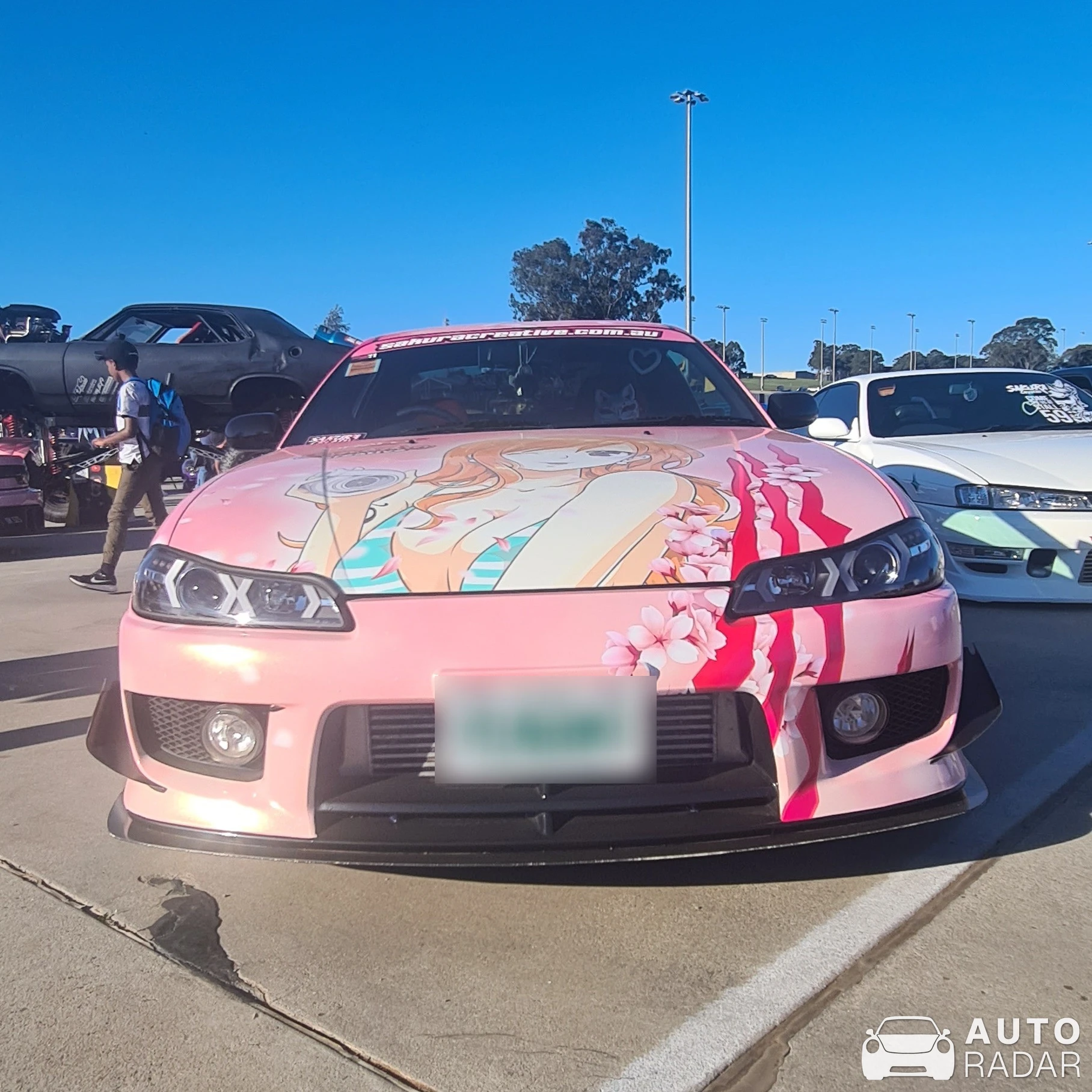 Nissan Silvia S15 spotted in Eastern Creek, Australia