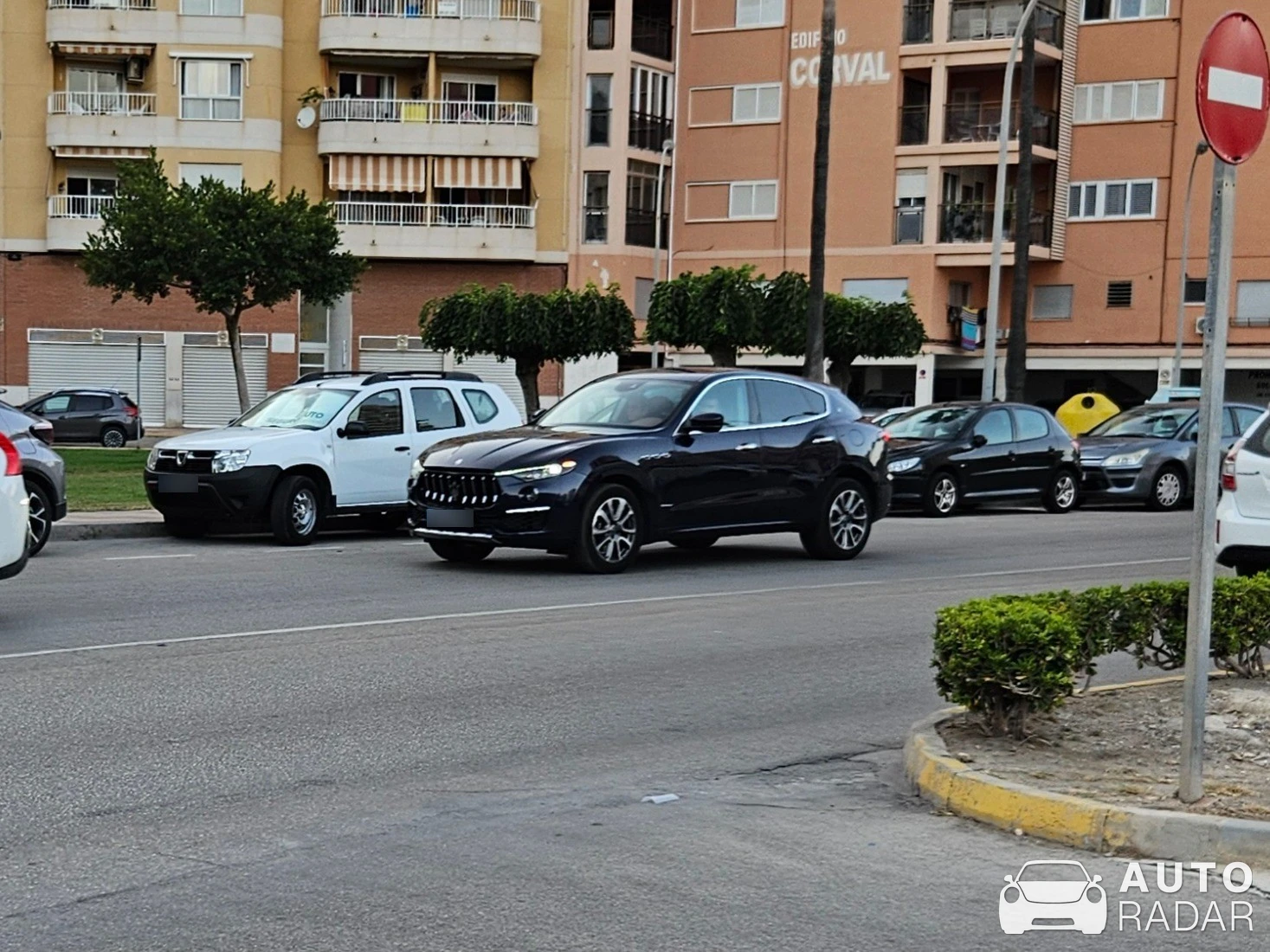 Maserati Levante spotted in Cullera, Spain