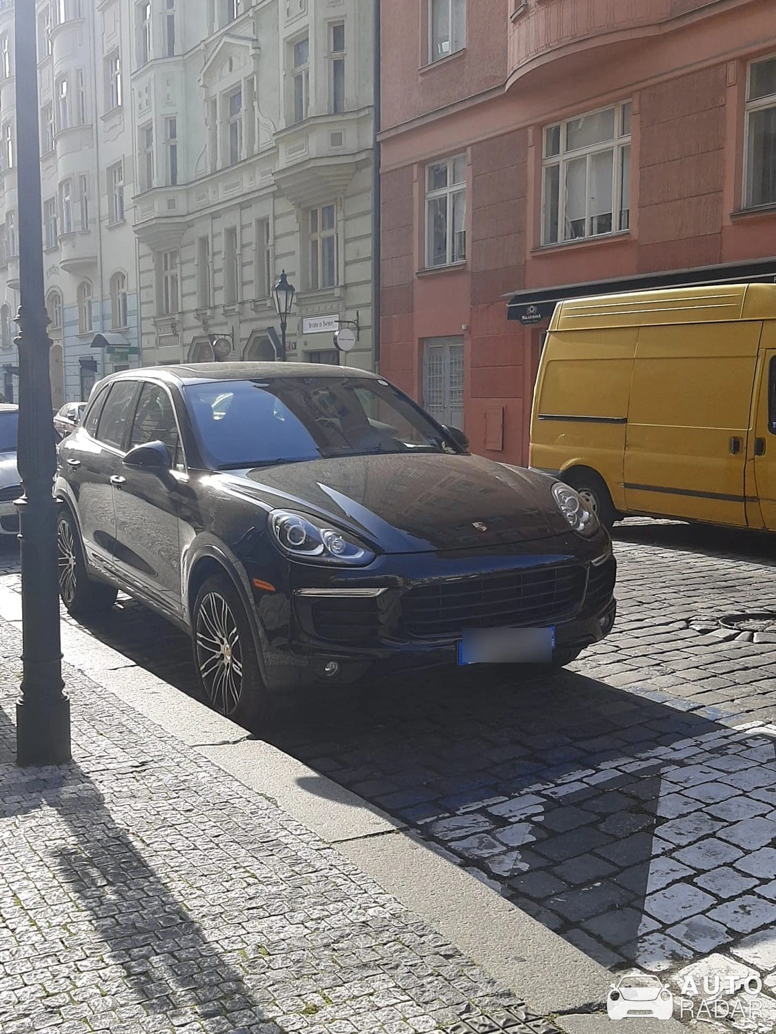 Porsche Cayenne S spotted in Praha 1, Czechia