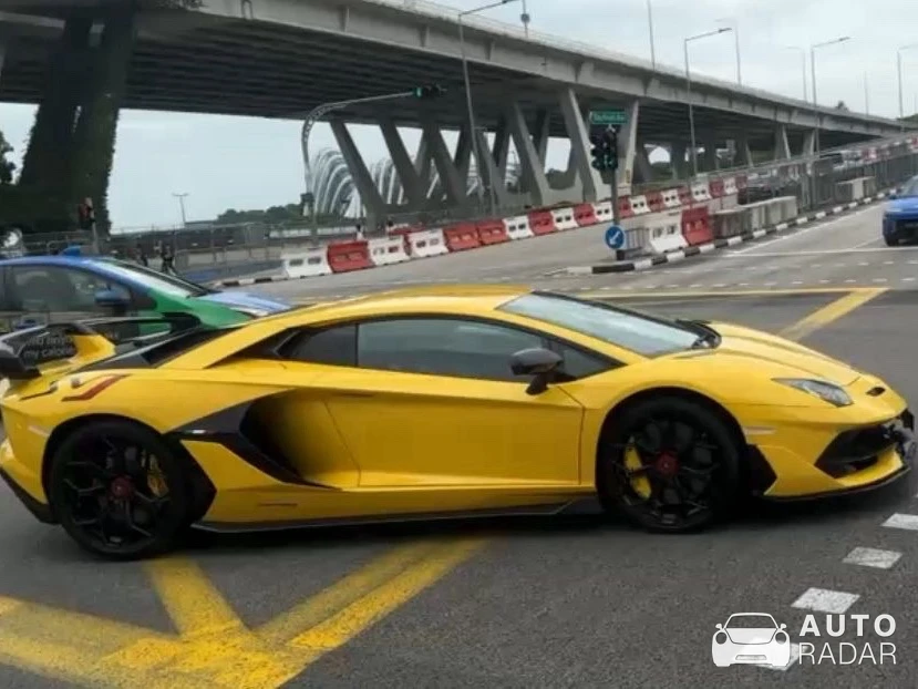 Lamborghini Aventador LP770-4 SVJ spotted in Singapore, Singapore