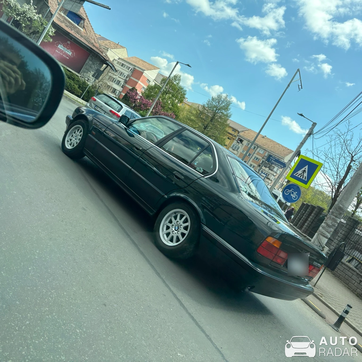 BMW 5 Series E34 spotted in Bistrița