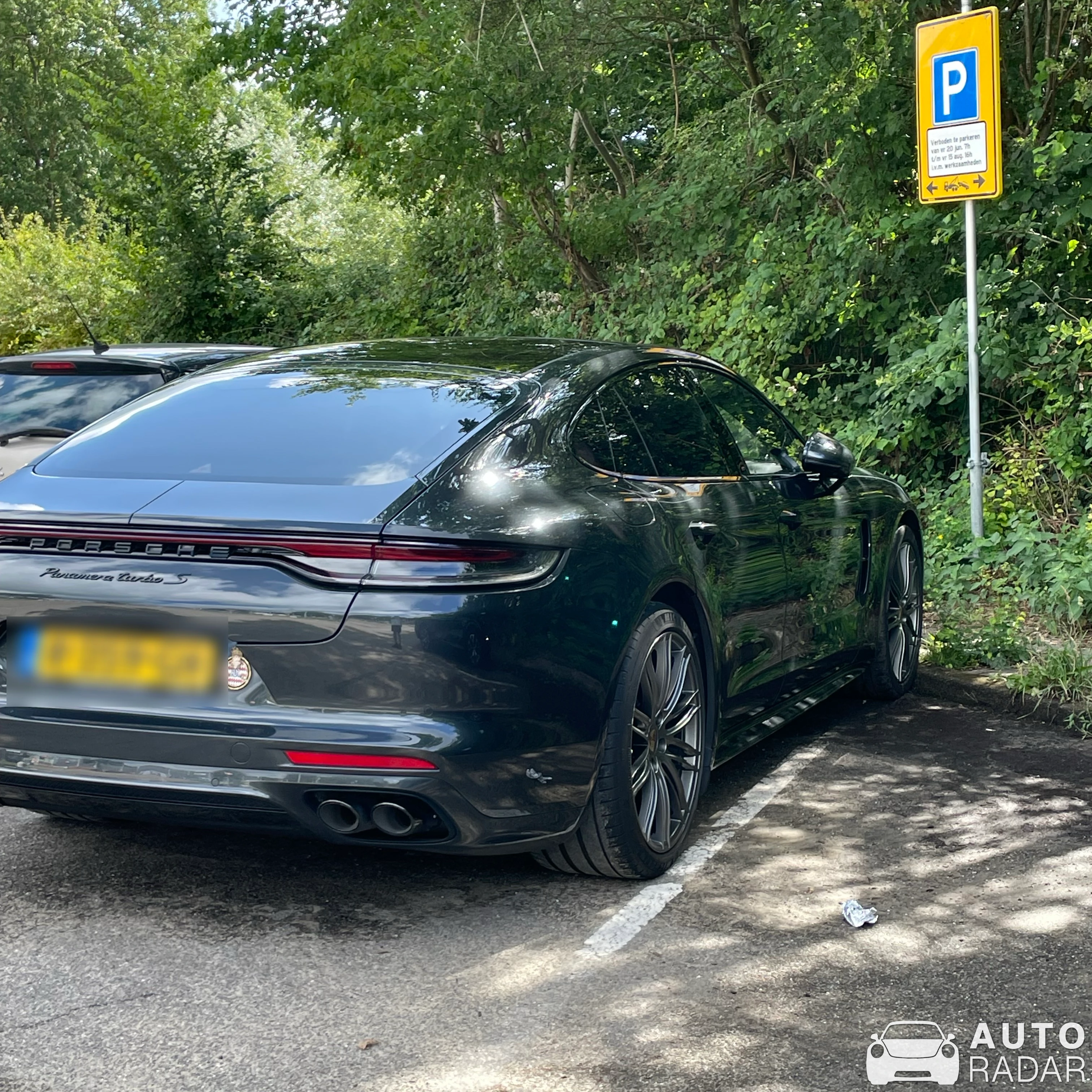 Porsche 972 Panamera Turbo S E-Hybrid Executive spotted in Velsen-Zuid